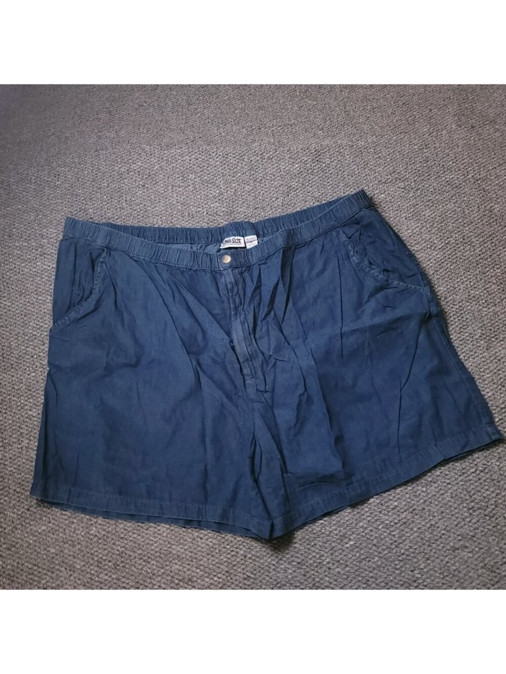KingSize Jean Shorts Mens 5XL Big Tall Elastic Blue Jorts Cotton Denim y2K